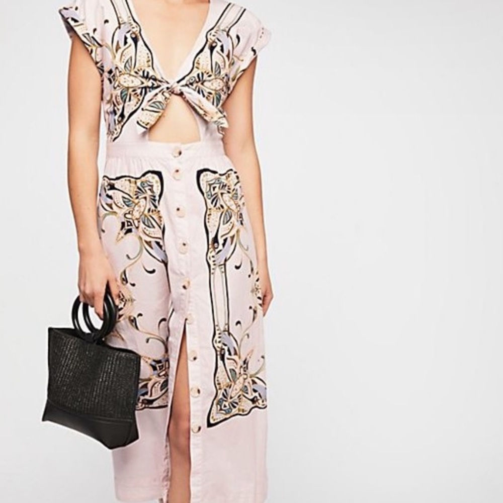 Free People Art Nouveau Dress